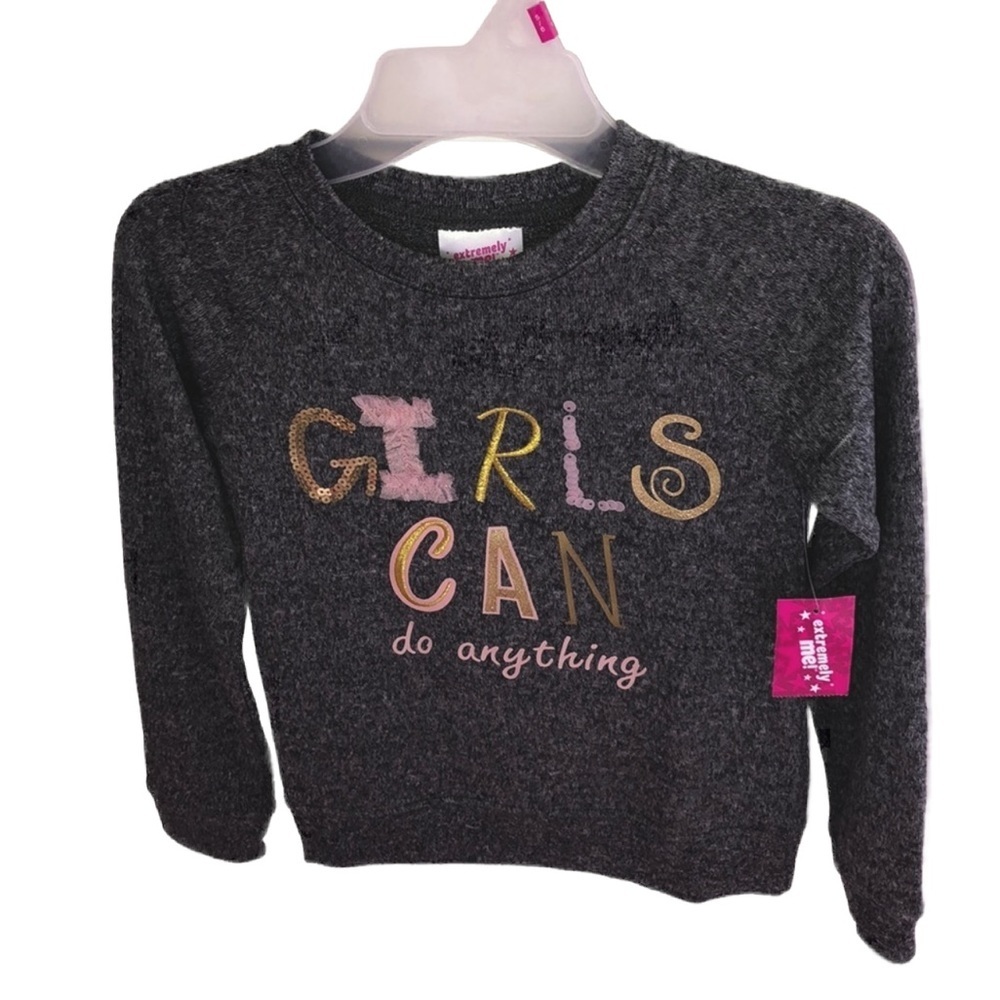 🌸Extremely me! 5/6 NWT Girls sweater shirt 🌸